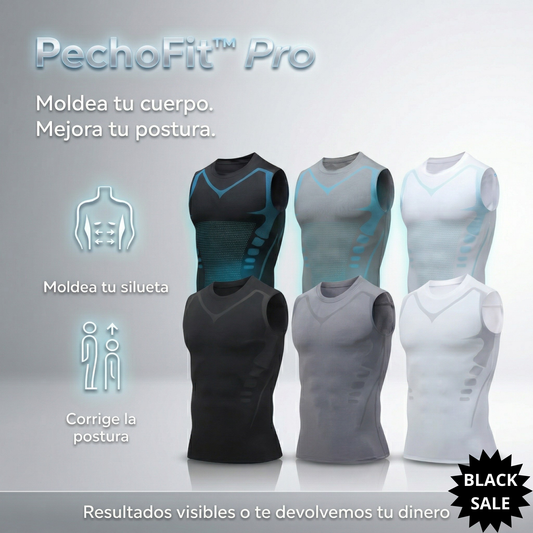 PechoFit™ Pro | CAMISETA MOLDEADORA PARA HOMBRE